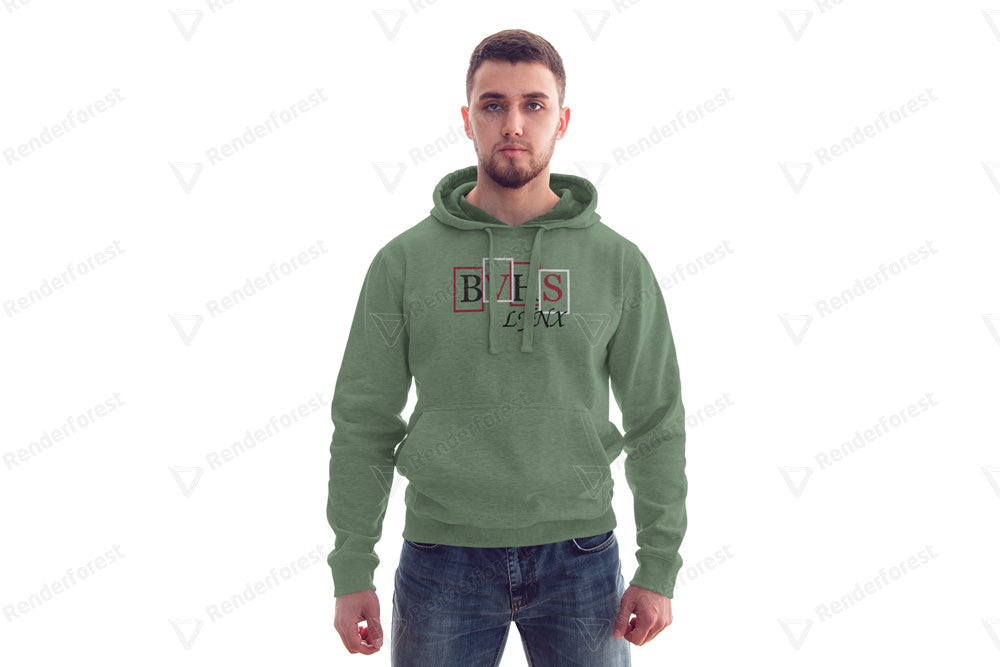 Mens BVHS Hooded Sweatshirt