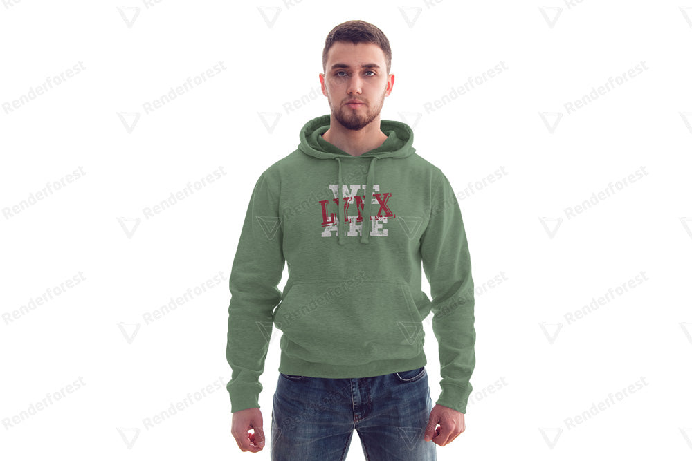 Mens We Are Hooded Sweatshirt