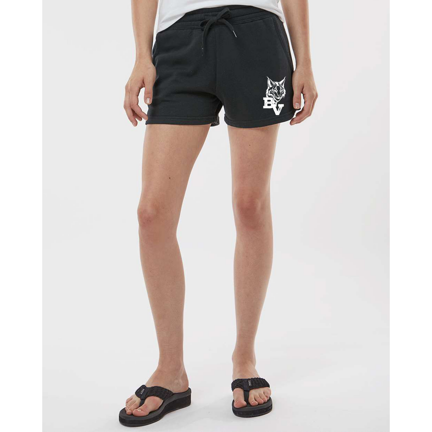 Womens BV Logo Shorts