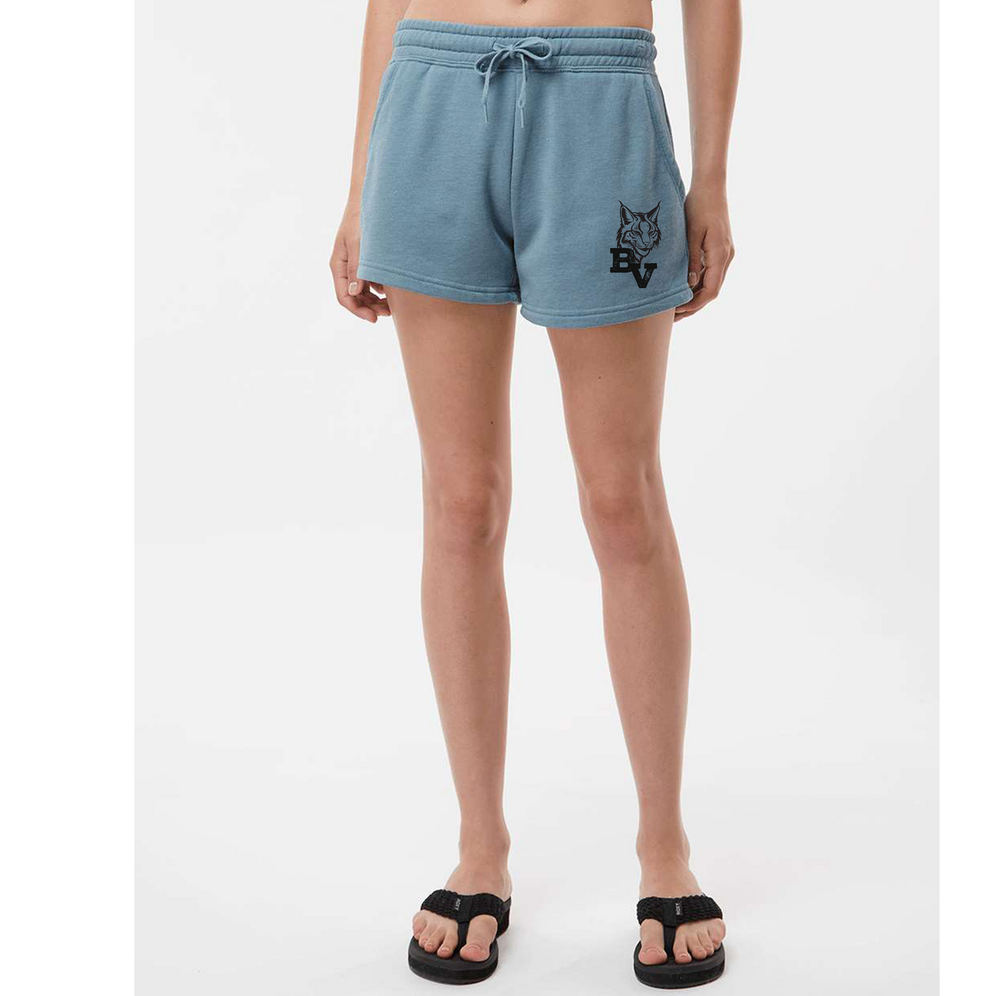 Womens BV Logo Shorts