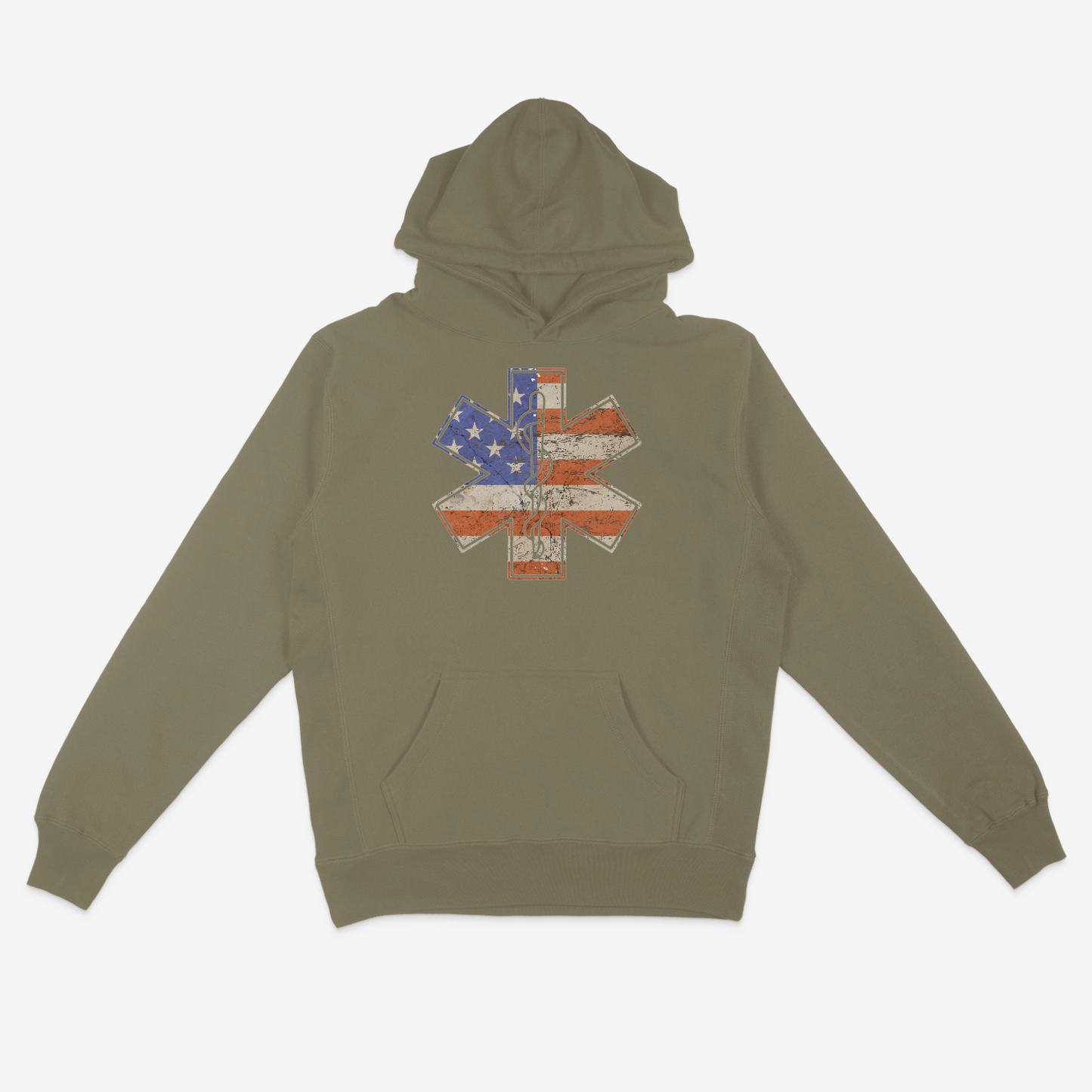 EMS AMERICAN FLAG HOODIE