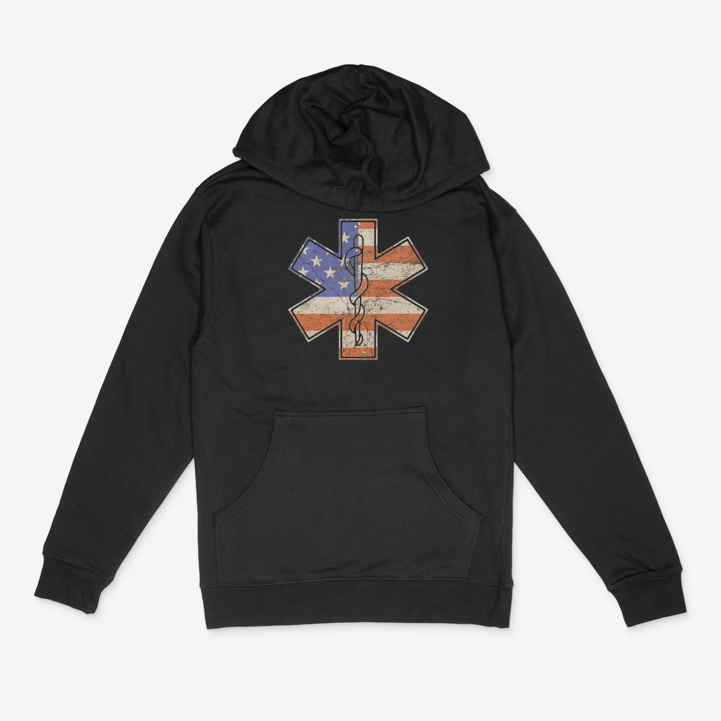 EMS AMERICAN FLAG HOODIE