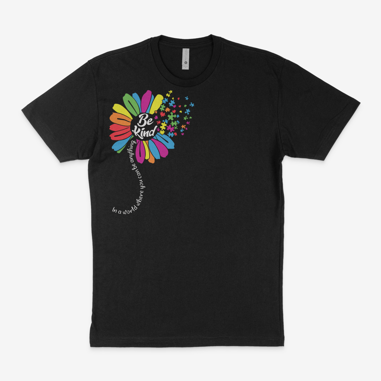 Be Kind Flower Short Sleeve T-Shirt