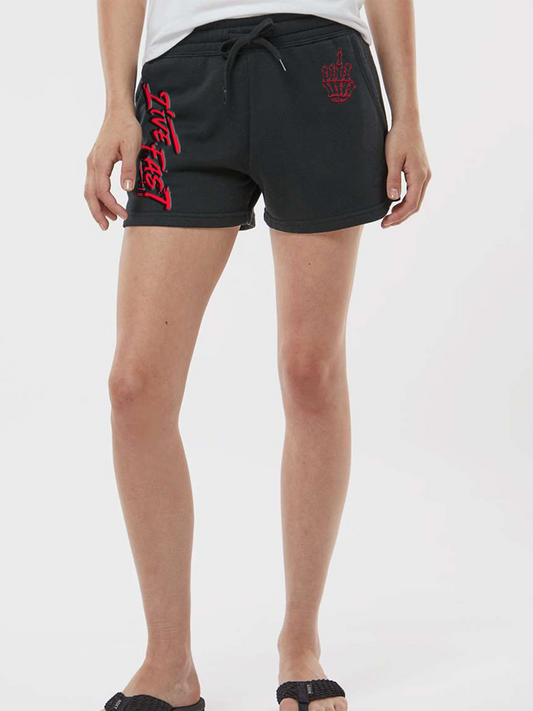 Live Fast Womens Shorts