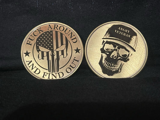 FAFO Challenge Coins